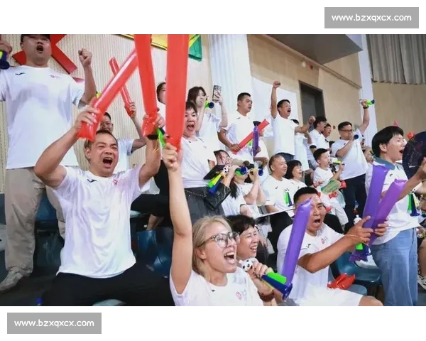 激情助威呐喊点燃赛场气氛团结一心共同迎接胜利的曙光